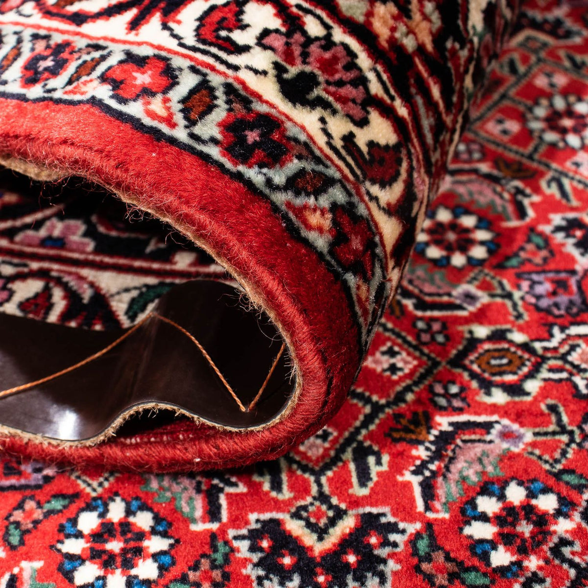 Perzisch tapijt - Bijar - 246 x 170 cm - donkerrood