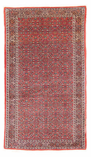 Perzisch tapijt - Bijar - 162 x 89 cm - rood