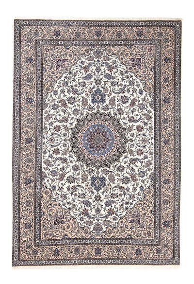 Nain - 6La Tapijt 214x307cm - Perzisch tapijt - beige