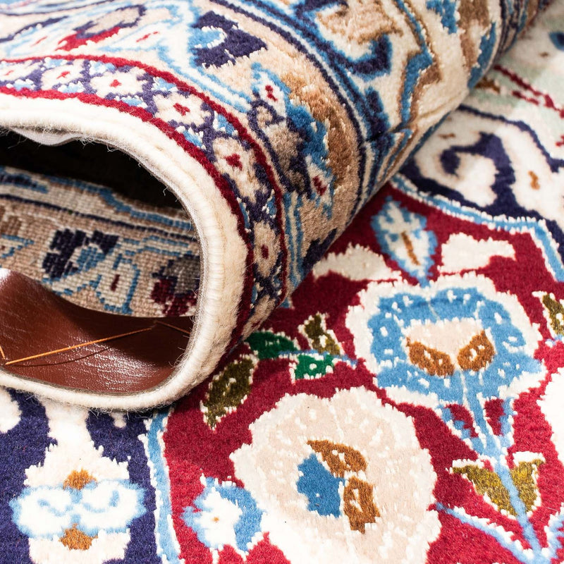 Perzisch tapijt - Nain - Koninklijk - 260 x 158 cm - veelkleurig