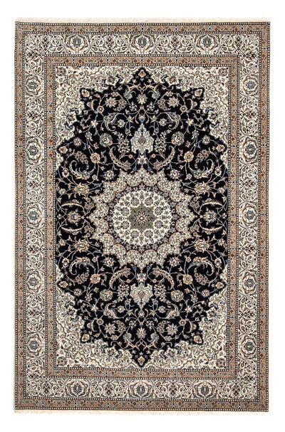 Nain - 6La Tapijt 200x296cm - Perzisch tapijt - donkerblauw