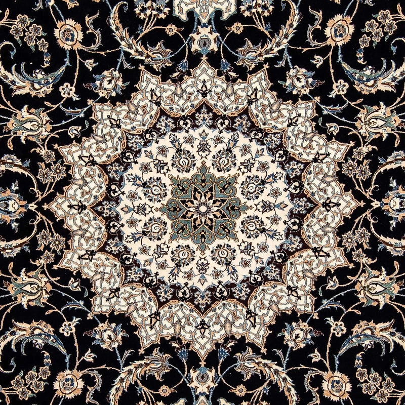 Perzisch tapijt - Nain - Premium - 296 x 200 cm - donkerblauw