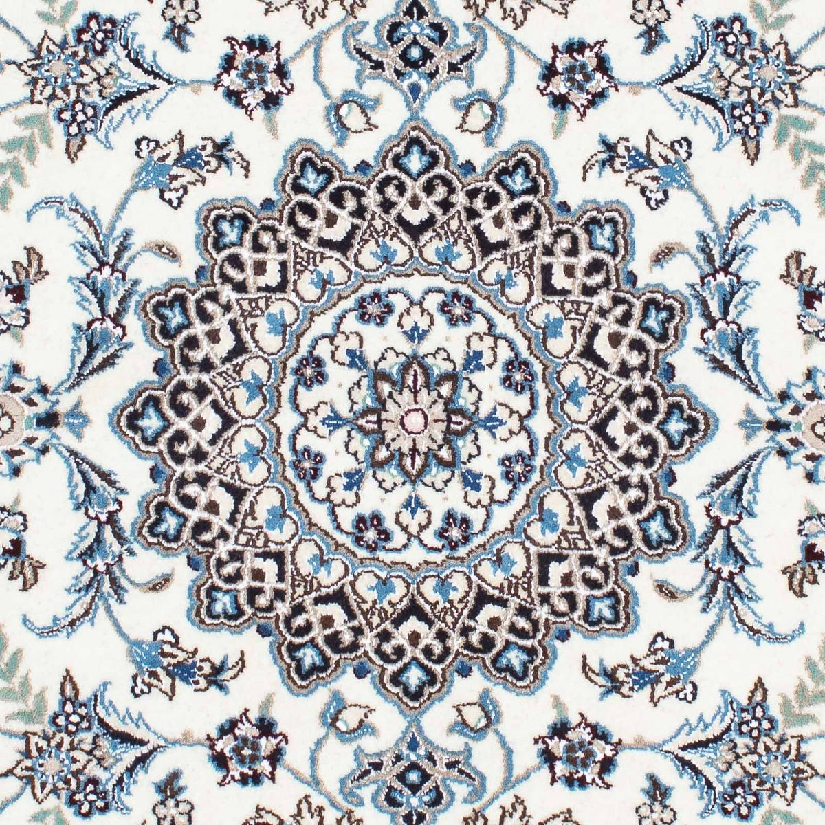 Perzisch tapijt - Nain - Koninklijk - 182 x 114 cm - beige