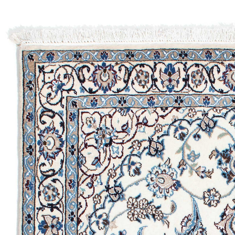 Perzisch tapijt - Nain - Koninklijk - 182 x 114 cm - beige