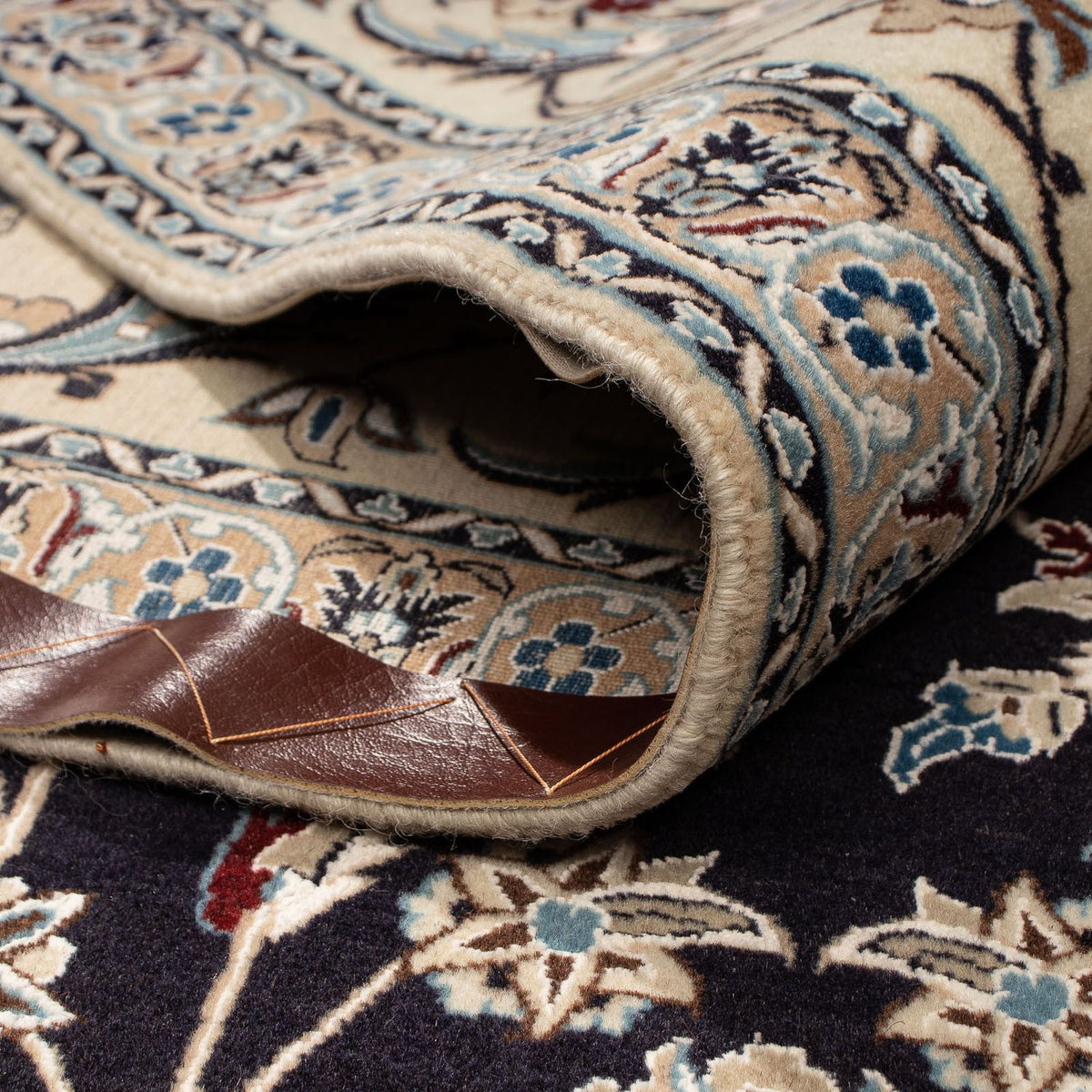 Perzisch tapijt - Nain - Premium - 309 x 200 cm - donkerblauw