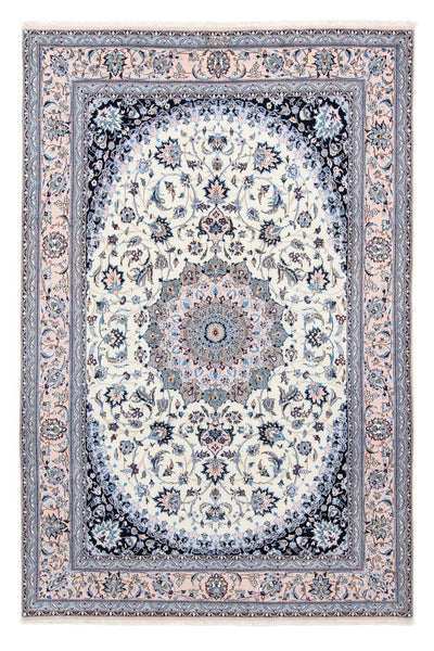 Nain - 9 la Tapijt 204x290cm - Perzisch tapijt - beige