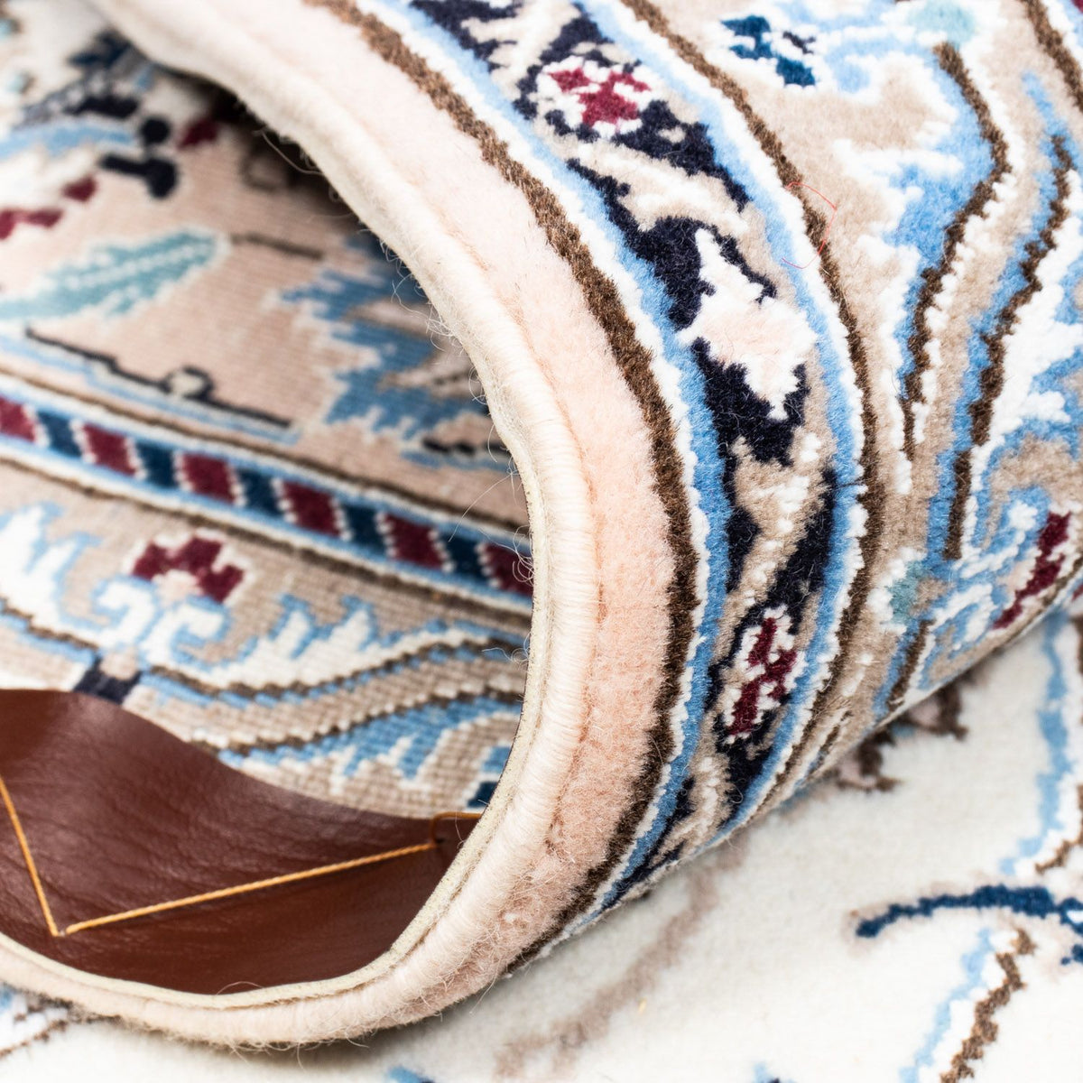 Perzisch tapijt - Nain - Koninklijk - 290 x 204 cm - beige