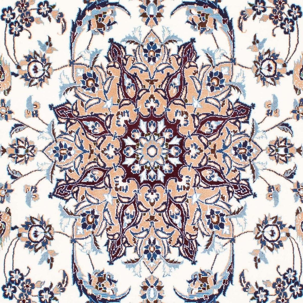 Perzisch tapijt - Nain - Koninklijk - 261 x 155 cm - beige