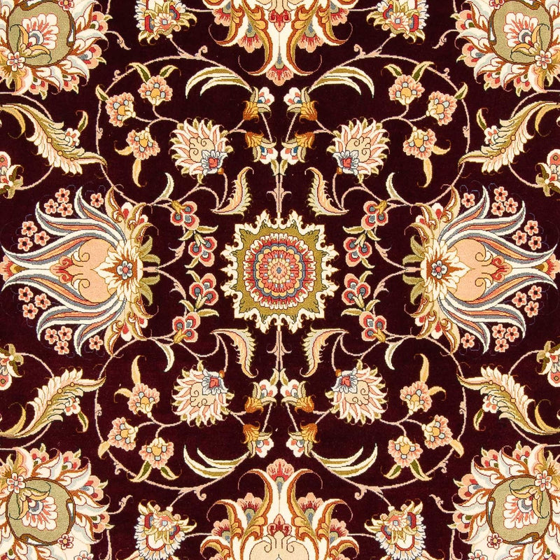 Perzisch tapijt - Tabriz - Royal - 314 x 203 cm - donkerrood