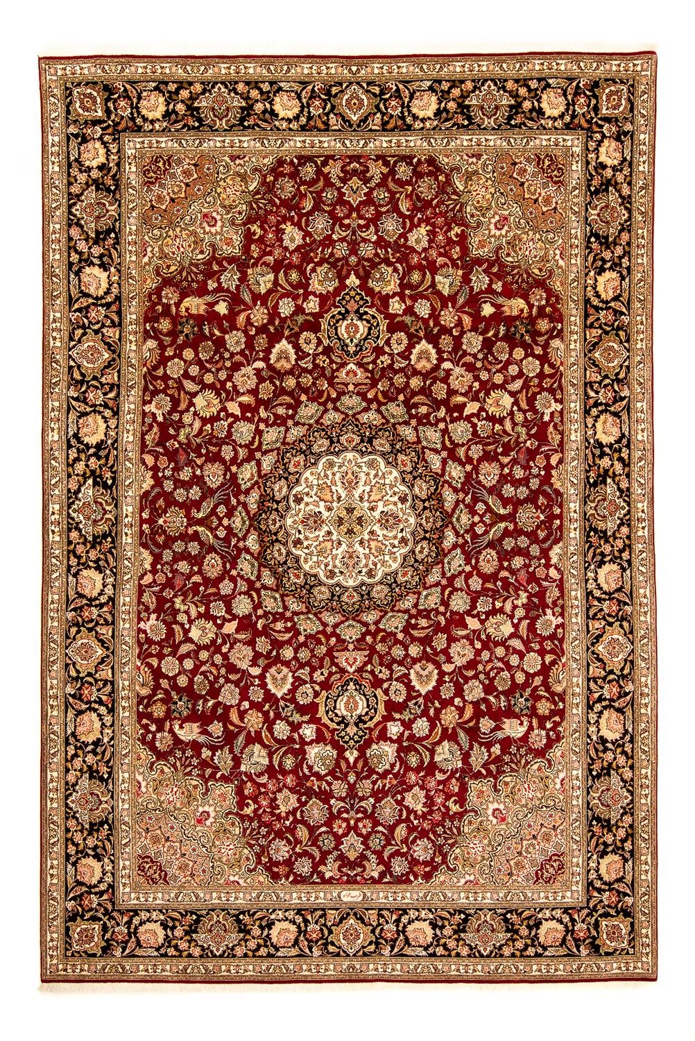 Perzisch tapijt - Tabriz - Royal - 364 x 247 cm - donkerrood