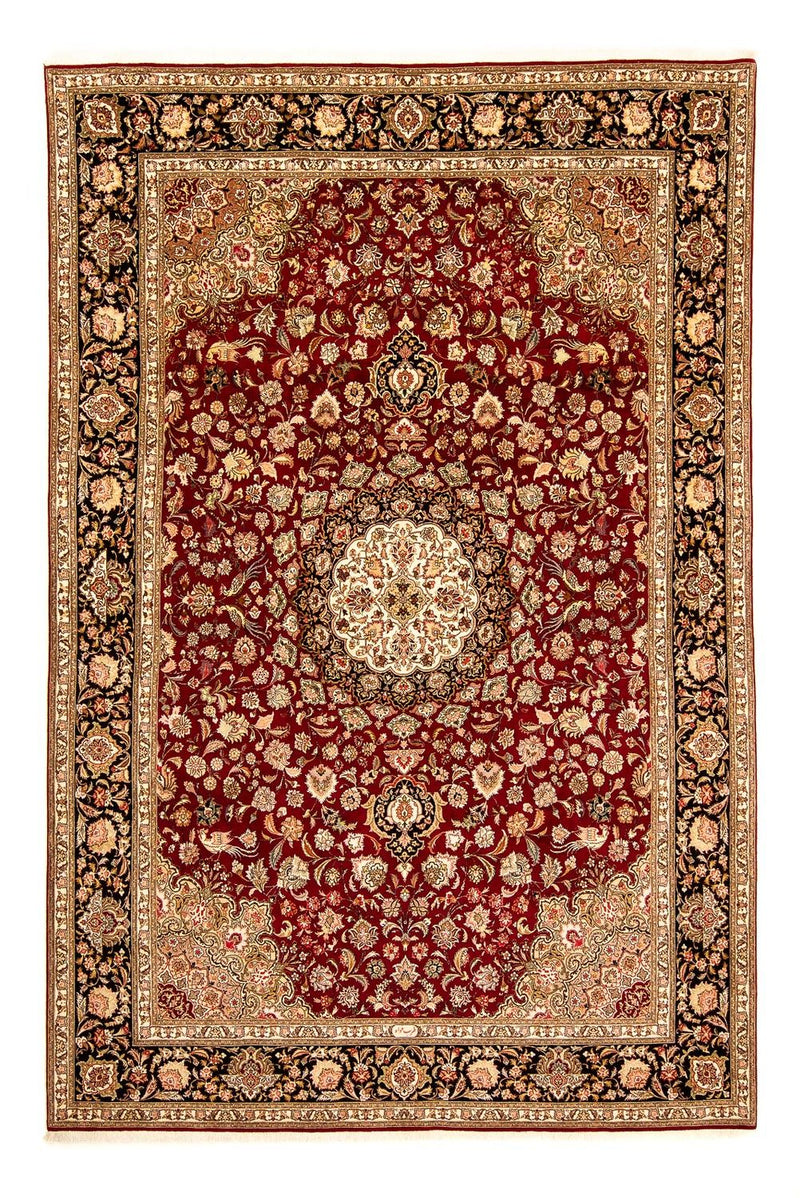 Perzisch tapijt - Tabriz - Royal - 364 x 247 cm - donkerrood