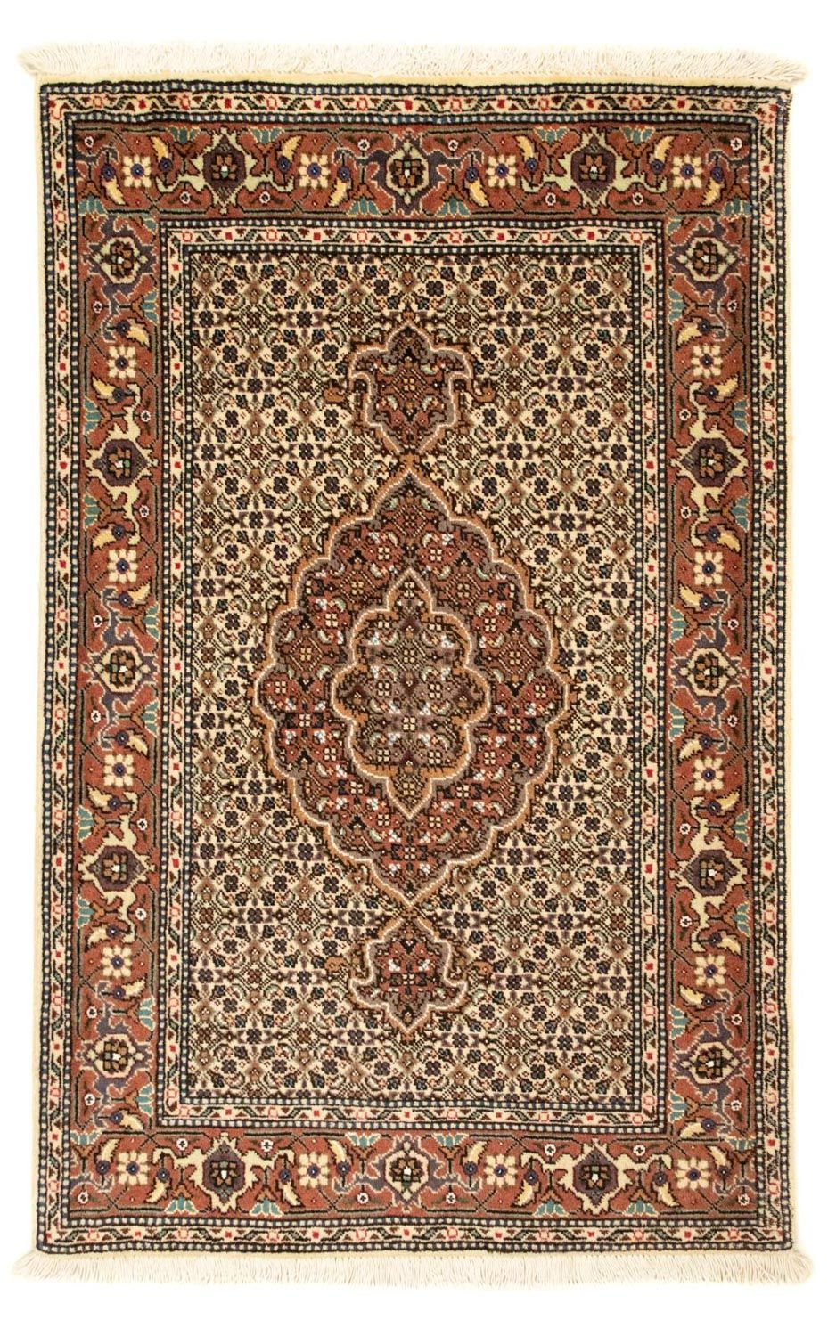 Perzisch tapijt - Tabriz - Royal - 115 x 77 cm - beige