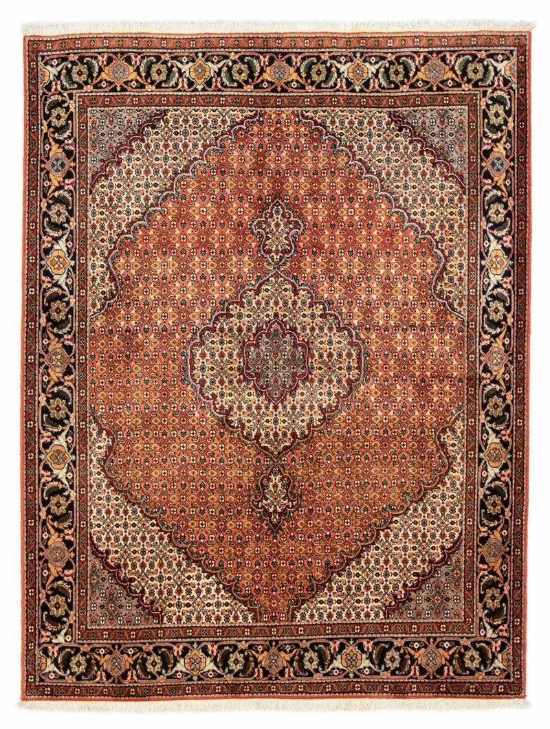 Perzisch tapijt - Tabriz - Royal - 196 x 153 cm - roest