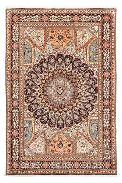 Tabriz - 50 Raj Tapijt 208x305cm - Perzisch tapijt
