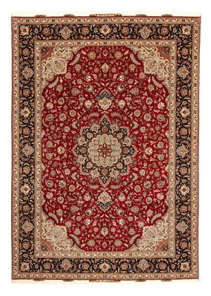 Perzisch tapijt - Tabriz - Royal - 352 x 252 cm - donkerrood