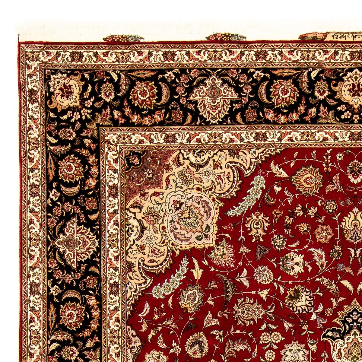 Perzisch tapijt - Tabriz - Royal - 352 x 252 cm - donkerrood