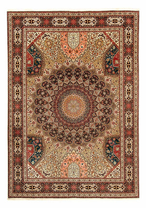 Perzisch tapijt - Tabriz - Royal - 360 x 260 cm - veelkleurig