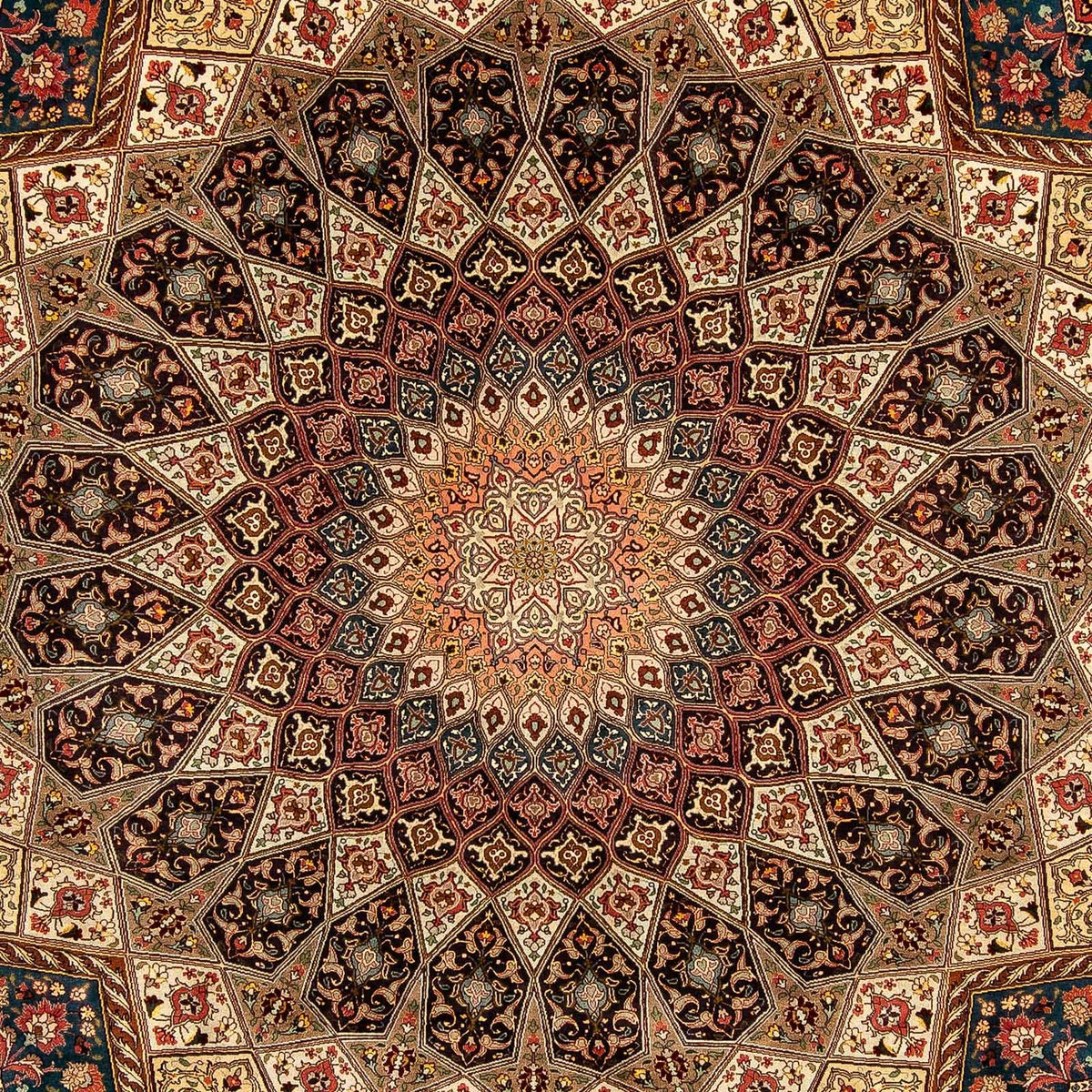 Perzisch tapijt - Tabriz - Royal - 360 x 260 cm - veelkleurig