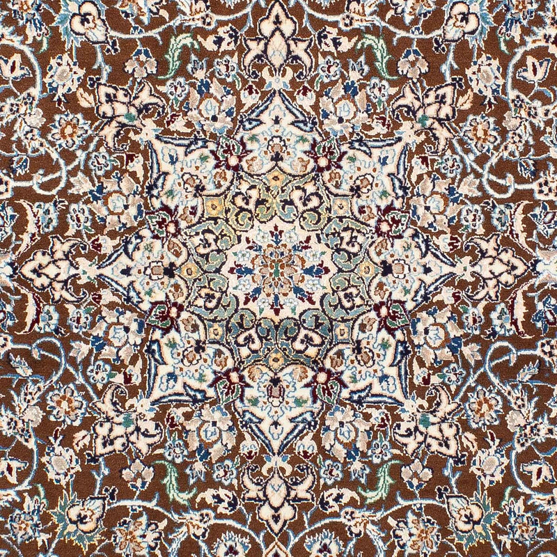 Perzisch tapijt - Nain - Koninklijk - 253 x 150 cm - donkerblauw