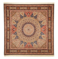 Perzisch tapijt - Tabriz - Royal vierkant  - 256 x 253 cm - veelkleurig