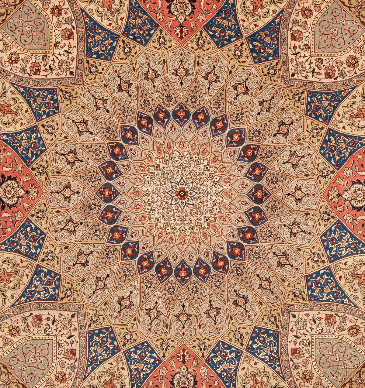 Perzisch tapijt - Tabriz - Royal vierkant  - 256 x 253 cm - veelkleurig