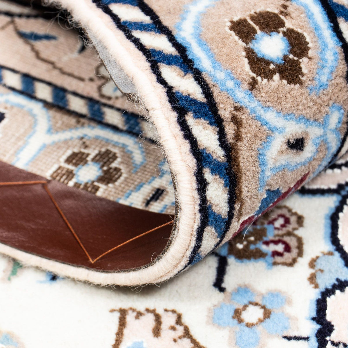 Perzisch tapijt - Nain - Koninklijk - 305 x 192 cm - beige