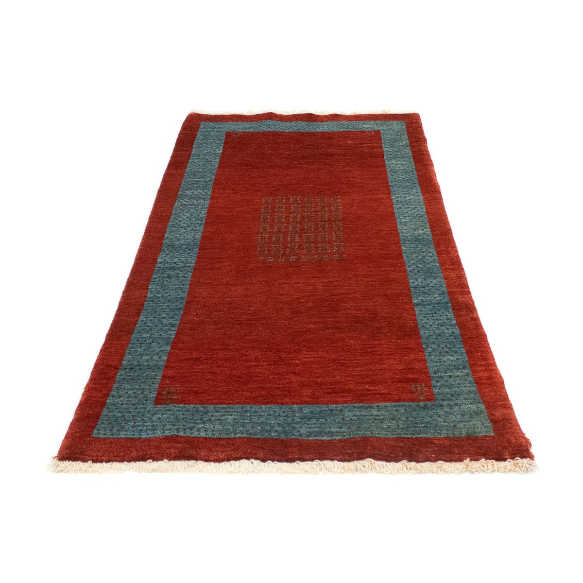 Loper Gabbeh Tapijt - Loribaft Perzisch - 174 x 88 cm - rood