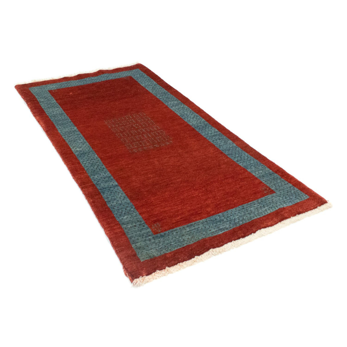 Loper Gabbeh Tapijt - Loribaft Perzisch - 174 x 88 cm - rood