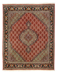 Perzisch tapijt - Tabriz - 191 x 154 cm - donkerrood