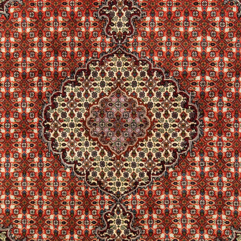 Perzisch tapijt - Tabriz - 191 x 154 cm - donkerrood
