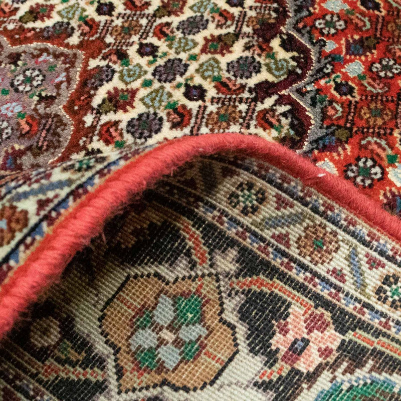 Perzisch tapijt - Tabriz - 191 x 154 cm - donkerrood