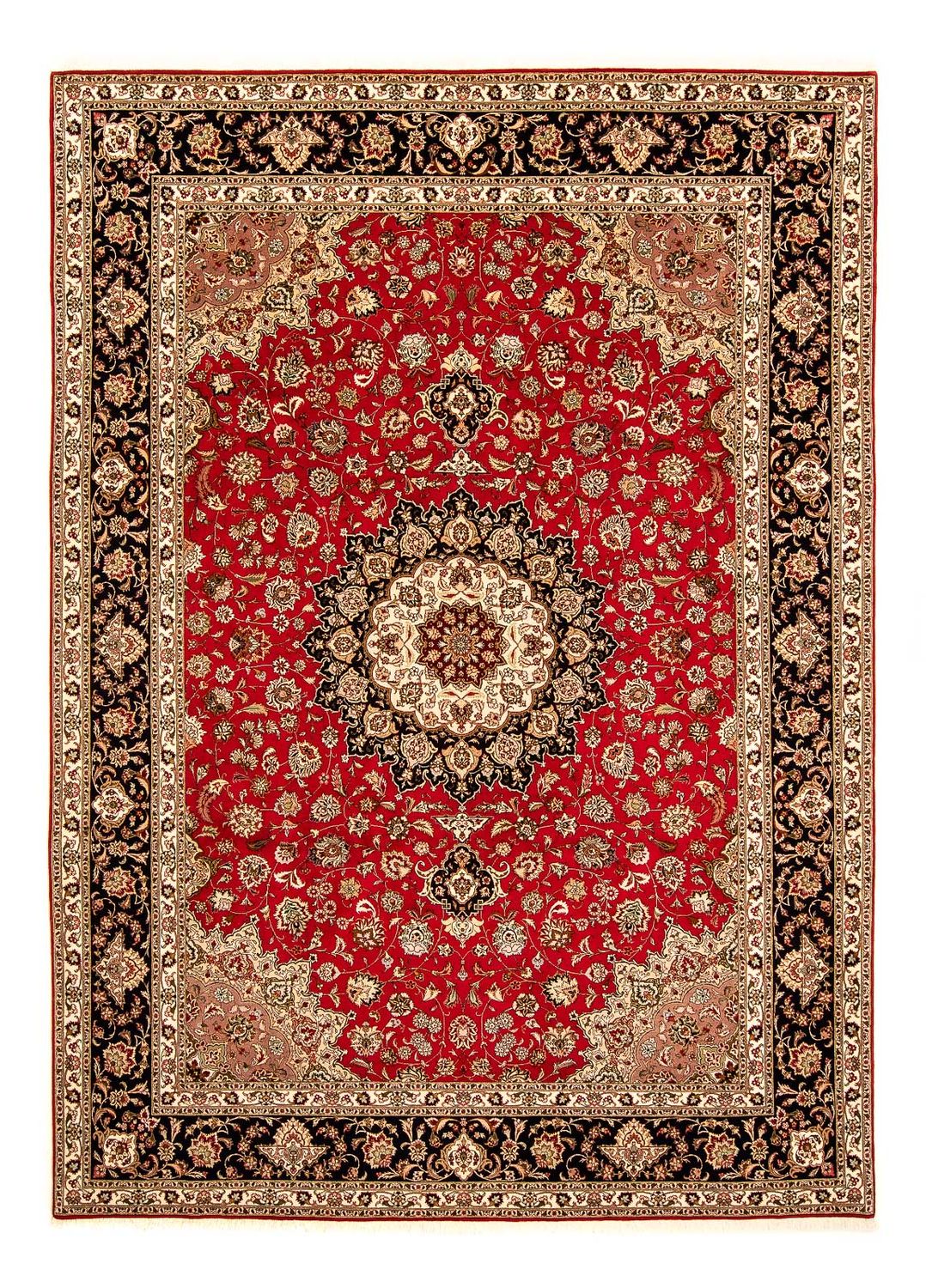 Perzisch tapijt - Tabriz - Royal - 358 x 250 cm - rood