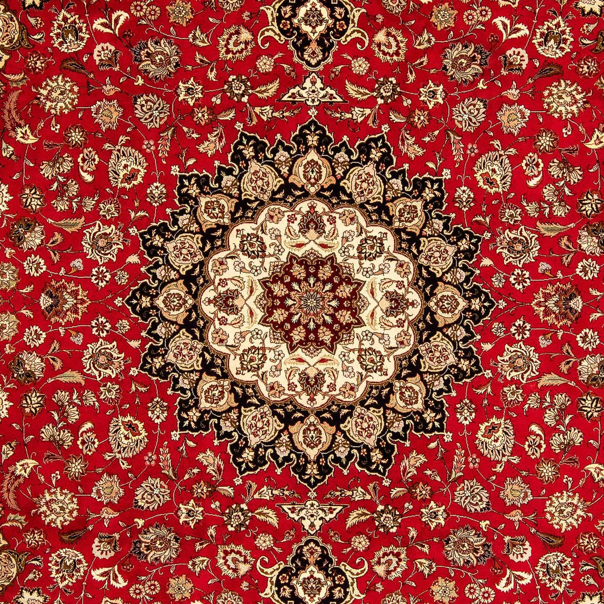 Perzisch tapijt - Tabriz - Royal - 358 x 250 cm - rood