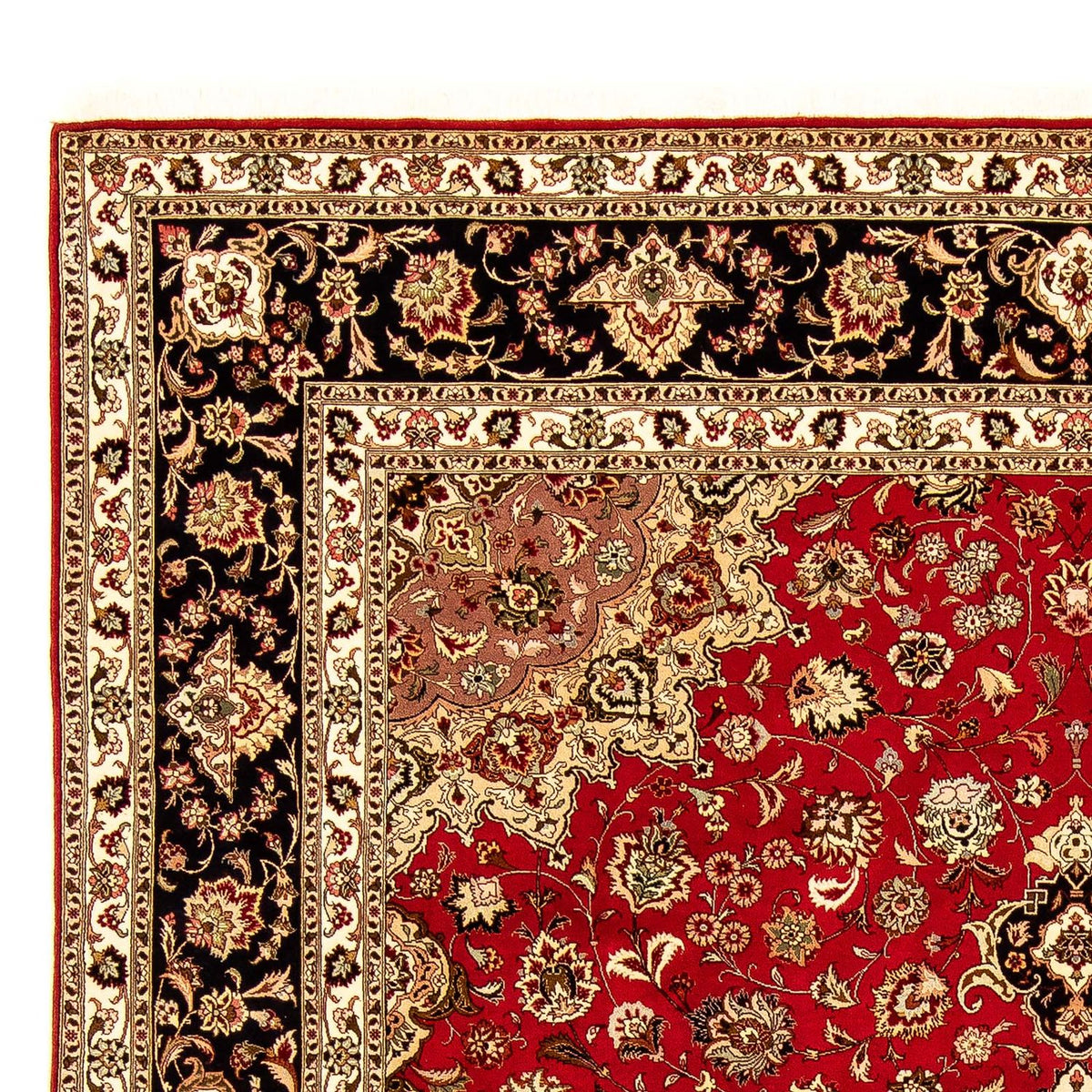 Perzisch tapijt - Tabriz - Royal - 358 x 250 cm - rood