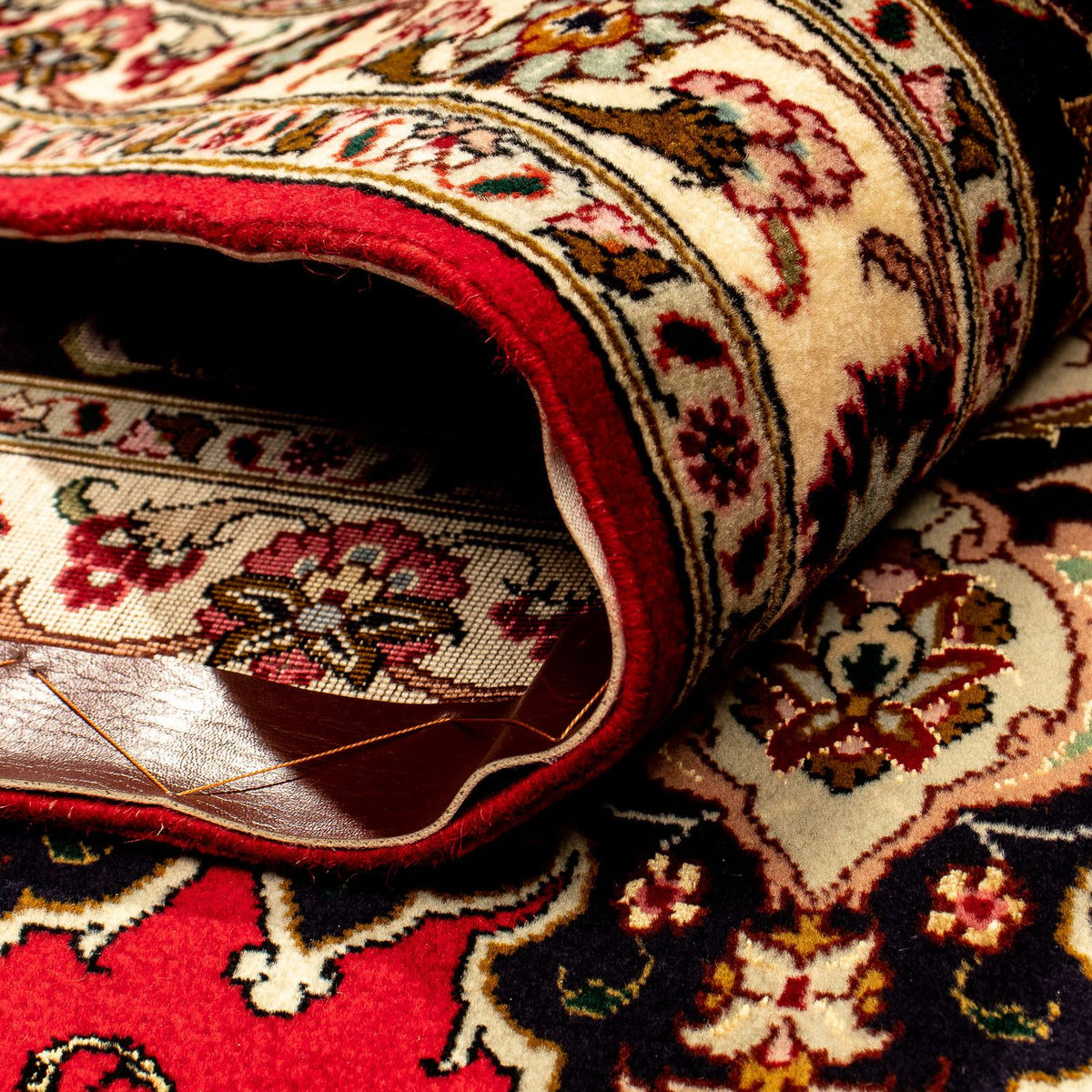 Perzisch tapijt - Tabriz - Royal - 358 x 250 cm - rood