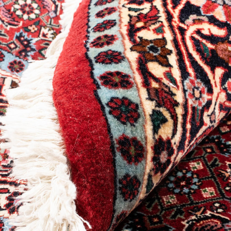 Perzisch tapijt - Bijar rond  - 155 x 155 cm - donkerrood