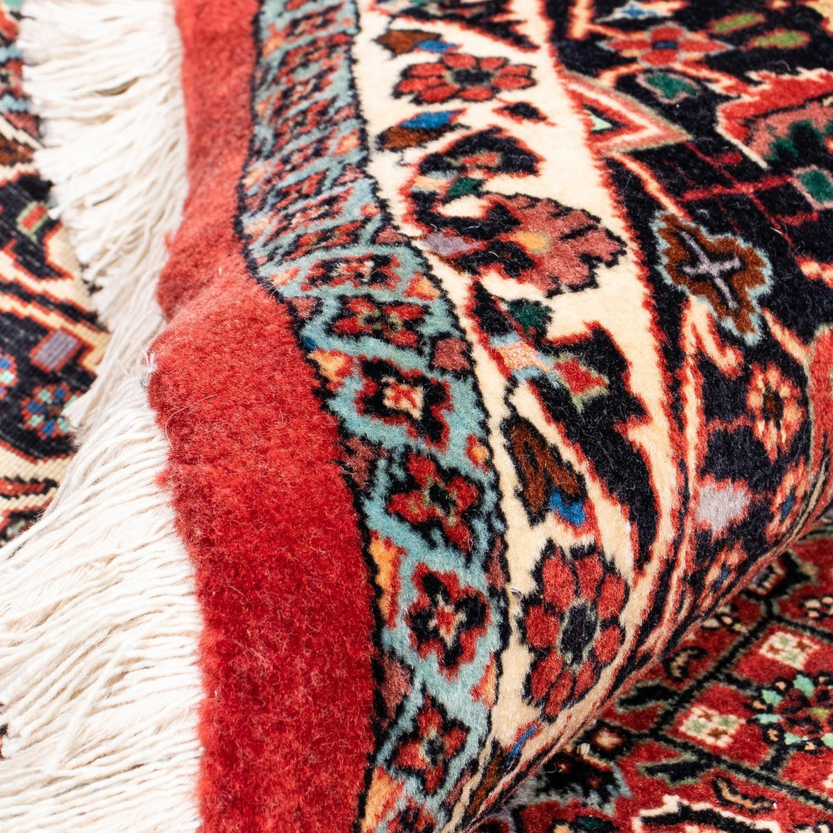 Perzisch tapijt - Bijar rond  - 250 x 250 cm - donkerrood