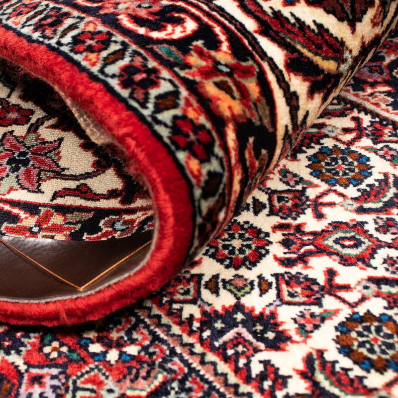 Perzisch tapijt - Bijar - 254 x 205 cm - donkerrood