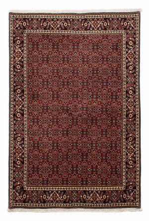 Perzisch tapijt - Bijar - 246 x 172 cm - donkerrood