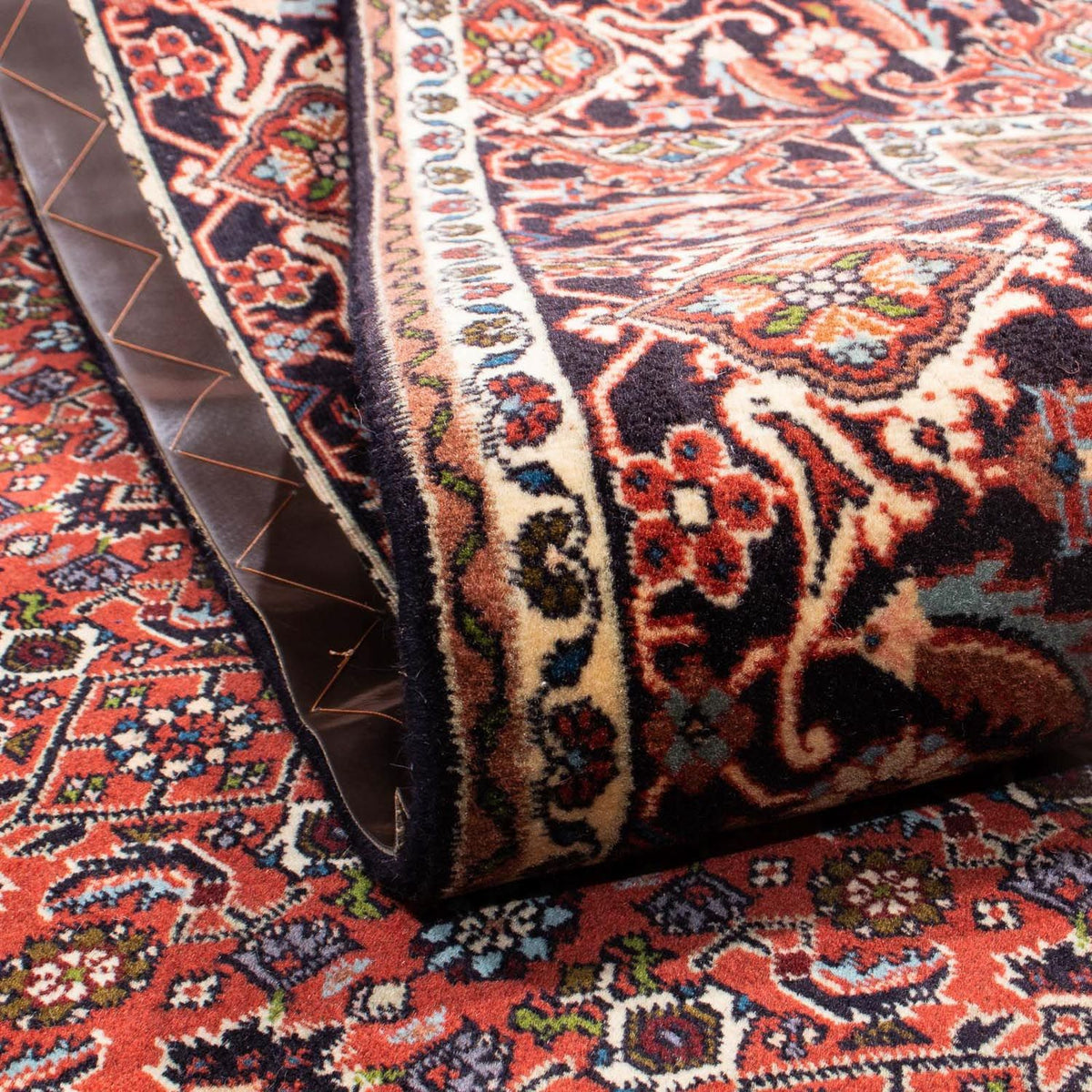 Perzisch tapijt - Bijar - 246 x 172 cm - donkerrood