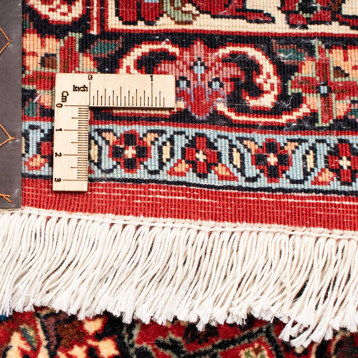 Perzisch tapijt - Bijar - 254 x 204 cm - donkerrood