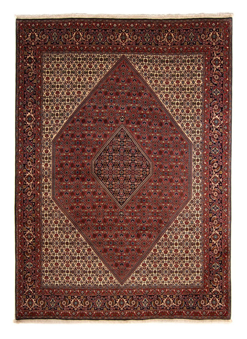 Perzisch tapijt - Bijar - 337 x 250 cm - donkerrood