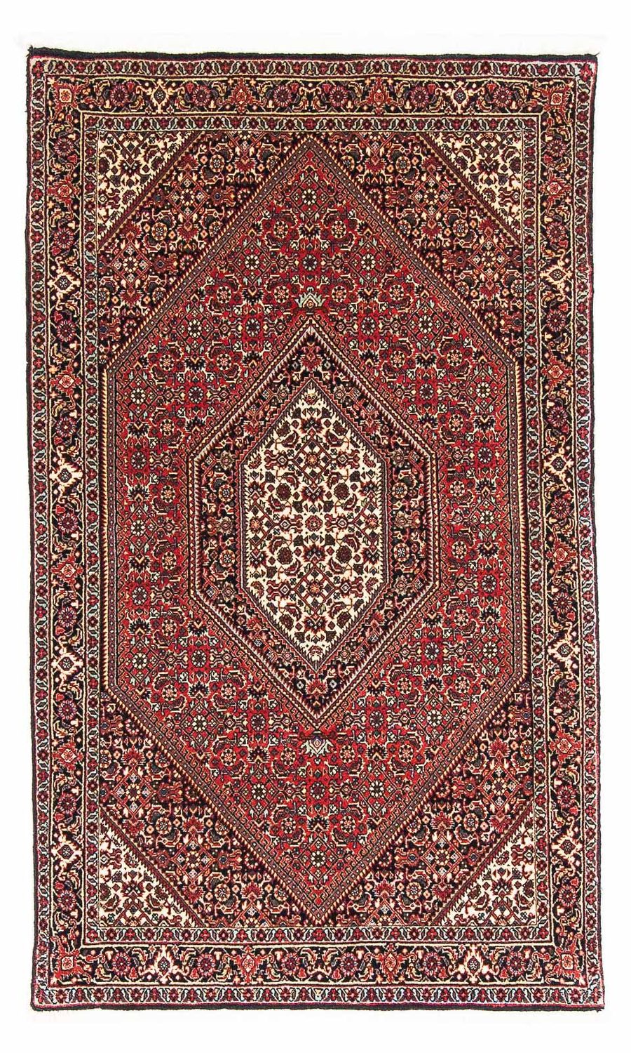 Perzisch tapijt - Bijar - 153 x 89 cm - rood