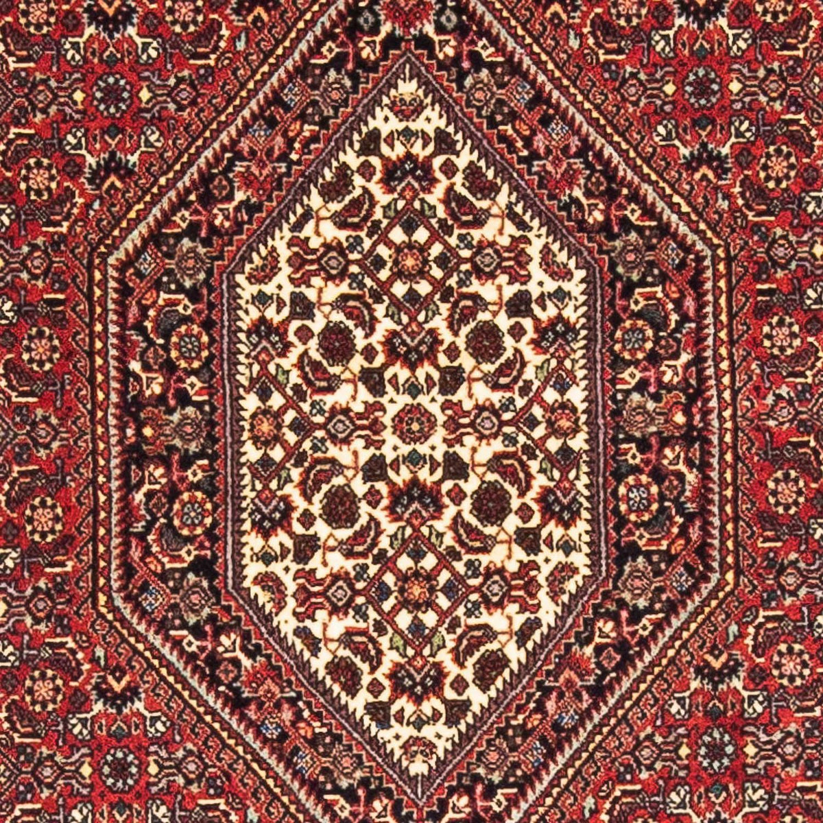 Perzisch tapijt - Bijar - 153 x 89 cm - rood