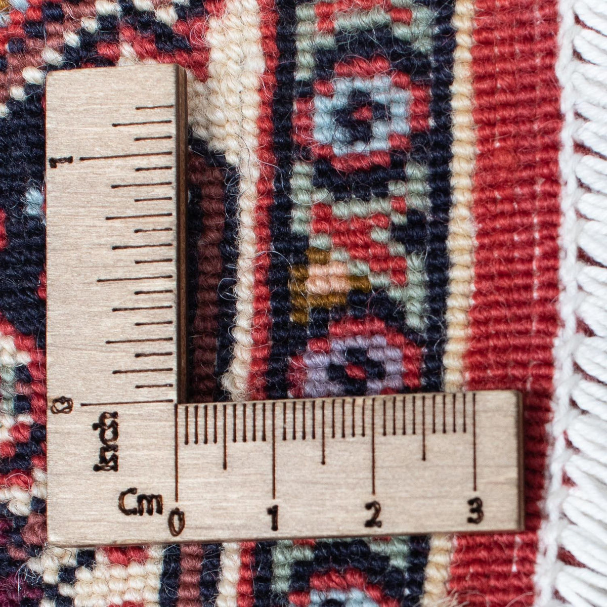 Loper Perzisch tapijt - Bijar - 380 x 75 cm - donkerrood