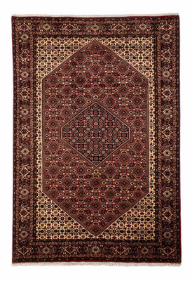 Perzisch tapijt - Bijar - 297 x 202 cm - donkerrood