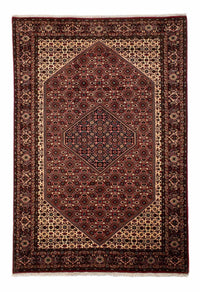 Perzisch tapijt - Bijar - 297 x 202 cm - donkerrood