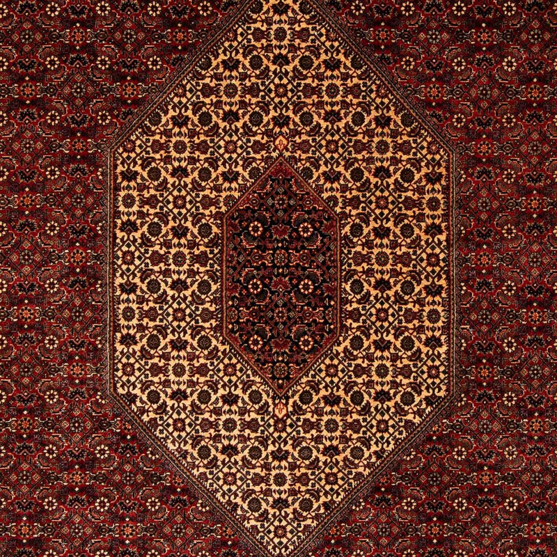 Perzisch tapijt - Bijar - 255 x 205 cm - donkerrood