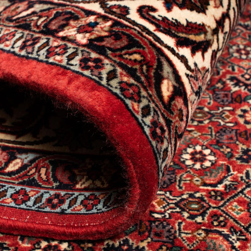 Perzisch tapijt - Bijar - 255 x 205 cm - donkerrood