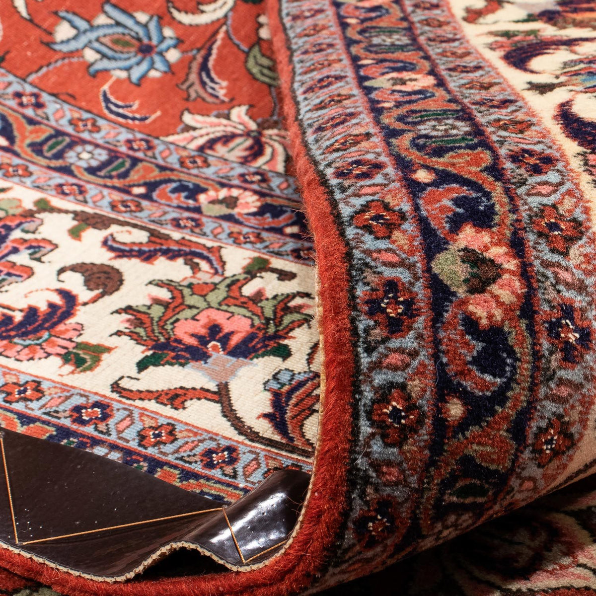 Perzisch tapijt - Bijar - 242 x 173 cm - donkerrood